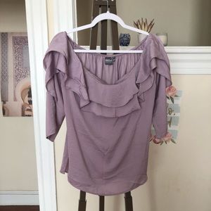 Lavender blouse